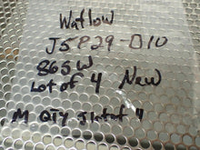 Load image into Gallery viewer, Watlow J5P29-D10 865W 240V Firerod Heater Cartridges New Old Stock (Lot of 4)