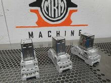 Load image into Gallery viewer, Allen Bradley 700-HC22Z24 Ser A Relays 24VDC 700-HN103 Ser C Relay Sockets (3)