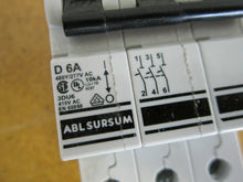 Load image into Gallery viewer, ABL SURSUM 3DU6 Circuit Breaker 3 Pole 6A 277VAC
