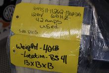 Load image into Gallery viewer, 6MS11-11262-13110-DA 120V 60Hz 0.370kW 4.2A 3450RPM Used With Warranty See Pics