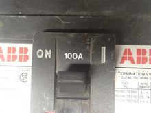 Load image into Gallery viewer, ABB Type ES 100A Circuit Breaker 3 Pole 600VAC 500VDC Used With Warranty