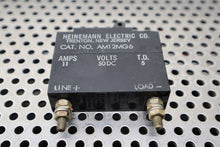 Load image into Gallery viewer, Heinemann Electric AM12MG6 Circuit Breaker 11A 50VDC T.D. 5 Used (Lot of 5)