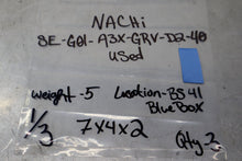 Load image into Gallery viewer, NACHI SE-G01-A3X-GRV-D2-40 Solenoid Valve Used With Warranty See All Pictures