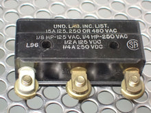 Load image into Gallery viewer, Micro Switch BZ-R86-P5 Limit Switches 15A 125, 250 Or 480VAC Used (Lot of 2)