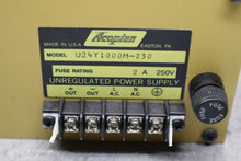 Load image into Gallery viewer, Acopian U24Y1000M-230 Unregulated Power Supply Fuse 2A 250V New Old Stock