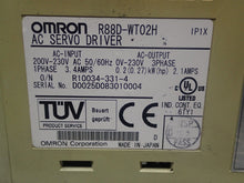 Load image into Gallery viewer, Omron R88D-WT02H AC Servo Driver 200V 200W Used W/ Warranty See All Pictures
