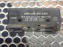 Load image into Gallery viewer, Micro Switch BZ-R Limit Switches 15A 125, 250 Or 480VAC New No Box (Lot of 5)