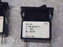 Load image into Gallery viewer, Airpax R11-62-2.00A-B01CV-V 250V Circuit Breaker Rocker Switches New (Lot of 3)