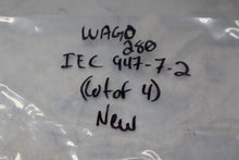 Load image into Gallery viewer, WAGO 280 IEC 947-7-2 Terminal Blocks New Old Stock (Lot of 4)