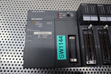 Load image into Gallery viewer, Mitsubishi A1SJHCPU CPU Unit (2) A1SX42 (1) A1SY42 Modules (1) iD/X ID-PC5 Used