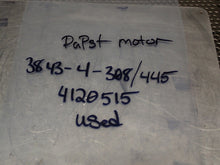 Load image into Gallery viewer, PAPST KL 3843-4-308/445 IBM 4120515 0.18A 34W Motor Used Warranty See All Pics