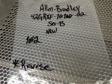 Load image into Gallery viewer, Allen Bradley 42GRXF-10100-02 SER B Fiber Optic Red Control NEW