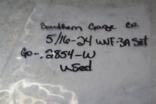 Load image into Gallery viewer, Southern Gage 5/16-24 UNF-3A Set GO-.2854-W Thread Plug Gage Used With Warranty