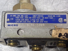 Load image into Gallery viewer, Micro Switch BZV6-2RQ9 Limit Switch 15A 125, 250 Or 480VAC (No Base) Used