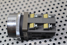 Load image into Gallery viewer, (2) IDEC ABN AC125V 5A AC300V 10A Pushbuttons W/ (6) BS010E Contacts Used