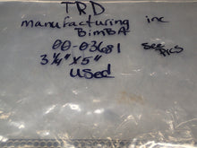 Load image into Gallery viewer, TRD Manufacturing 00-03681 (L1) Cylinder 3-1/4" Bore X 5" Stroke W/ BDC-07 Used