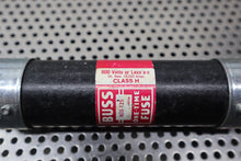 Load image into Gallery viewer, Fusetron NOS-125 One Time Fuse 125A 600V New Old Stock