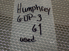 Load image into Gallery viewer, Humphrey 6-DP-3 Pneumatic Cylinder Used With Warranty See All Pictures