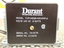 Load image into Gallery viewer, Durant 7-YP-34026-400-RMF-U 120VAC 9Watts 7 Digit Counter New No Box (Lot of 2)