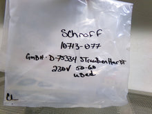 Load image into Gallery viewer, SCHROFF Typ: 10713-077 230V 50/60Hz GMBH D-75334 STRAUBENHARDT Used W/ Warranty
