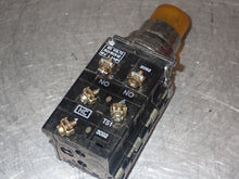 Load image into Gallery viewer, Cutler-Hammer Illuminated Pushbutton 120V With 10250T/91000T Contact Blocks Used