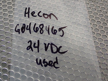 Load image into Gallery viewer, Hecon G0468465 8 Digit Counter 24VDC Used With Warranty See All Pictures
