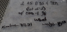 Load image into Gallery viewer, (2) 2A5. 0 B5 4 SDS 2-Groove Pulley Sheaves & (1) SDS-1-3/8 Bushing Used
