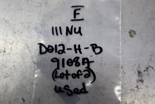 Load image into Gallery viewer, 111NU D012-H-B 9108A Relays Used With Warranty (Lot of 2) See All Pictures