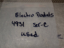Load image into Gallery viewer, Electro Products 4931 Ser C Transistorized Proximity Control Used With Warranty