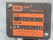 Load image into Gallery viewer, ABB Kirk Interlock 1KS21406L129 Single Key Ways Used With Warranty (Lot of 2)