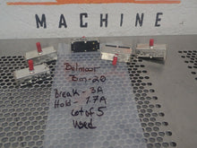 Load image into Gallery viewer, Belmoor BM-20 Circuit Breakers Break 3A Hold 1.7A Used W/ Warranty (Lot of 5)