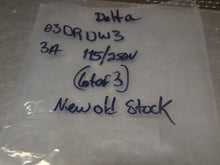 Load image into Gallery viewer, Delta 03DRDW3 EMI Filter 115/250V 3A 50/60Hz New Old Stock (Lot of 3)