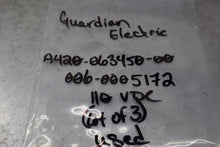 Load image into Gallery viewer, Guardian Electric A420-063450-00 006-0005172 110VDC Solenoids Used (Lot of 3)