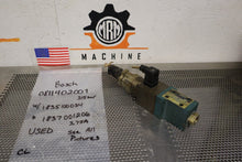 Load image into Gallery viewer, BOSCH 0811402001 Hydraulic Valve W/ 1835100034 & 1837001206 3,75A Coil See Pics