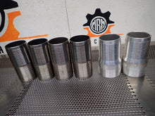 Load image into Gallery viewer, (2) 5-11/16" X 3-3/8 X 2-7/8" & (4) 4-6" 2-7/8" Couplings Used With Warranty