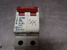 Load image into Gallery viewer, Klockner Moeller FAZ-G6A Circuit Breaker 6A 220/380VAC 2 Pole Used With Warranty