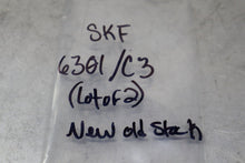 Load image into Gallery viewer, SKF 6301/C3 Ball Bearings New Old Stock (Lot of 2) See All Pictures