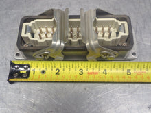 Load image into Gallery viewer, Harting Han-E24M HS12 Rectangular Connector Insert Used With Warranty