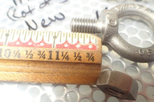 Load image into Gallery viewer, 1.47KN/SWL M10 Eye Bolt Harness Point New Old Stock (Lot of 6) See All Pictures
