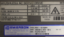 Load image into Gallery viewer, EMERSON MX-440M 960148-01 Brushless AC Servo Drive MX-440 Used (Cracked Housing)