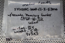 Load image into Gallery viewer, 57J1880EC-1000-LS-Z-E3MO Motor W/ Accurate Planetary Gearbox CPF60-10-S2 Used