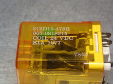 Load image into Gallery viewer, 212D10-501B Relays 24VDC Coil Used With Warranty (Lot of 3)