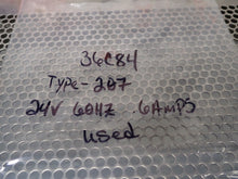 Load image into Gallery viewer, Model 36C84 Type 207 Gas Valve 24V 60Hz .6A 1/2PSI Used Warranty See All Pics