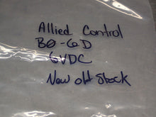 Load image into Gallery viewer, Allied Control B0-6D 6VDC Control Relay New Old Stock