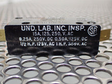 Load image into Gallery viewer, Unimax WL 8715 Snap Switch 15A 125, 250VAC New No Box (Lot of 4) See All Pics