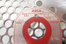 Load image into Gallery viewer, ASCO HV166480 Solenoid Coil 72-533-14 240V/60Hz 3/4 Pipe 3/4 Orifice Used