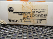 Load image into Gallery viewer, Allen Bradley 42GRXF-10100-02 SER B Fiber Optic Red Control NEW