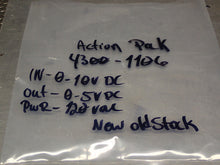 Load image into Gallery viewer, Action Pak 4300-1106 Transmitter In 0-10VDC Out 0-5VDC 120VAC New Old Stock