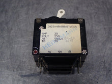 Load image into Gallery viewer, Heinemann JA2S-A8-BB-01-D-A 20A 250V Circuit Breakers New Old Stock (Lot of 3)