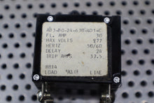 Load image into Gallery viewer, Carlingswitch AB3-B0-24-630-4D1-C 30A 277V 50/60Hz 37.5A Trip New Old Stock